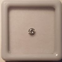 Diamant Rund D VVS1 0.17ct AKTION%