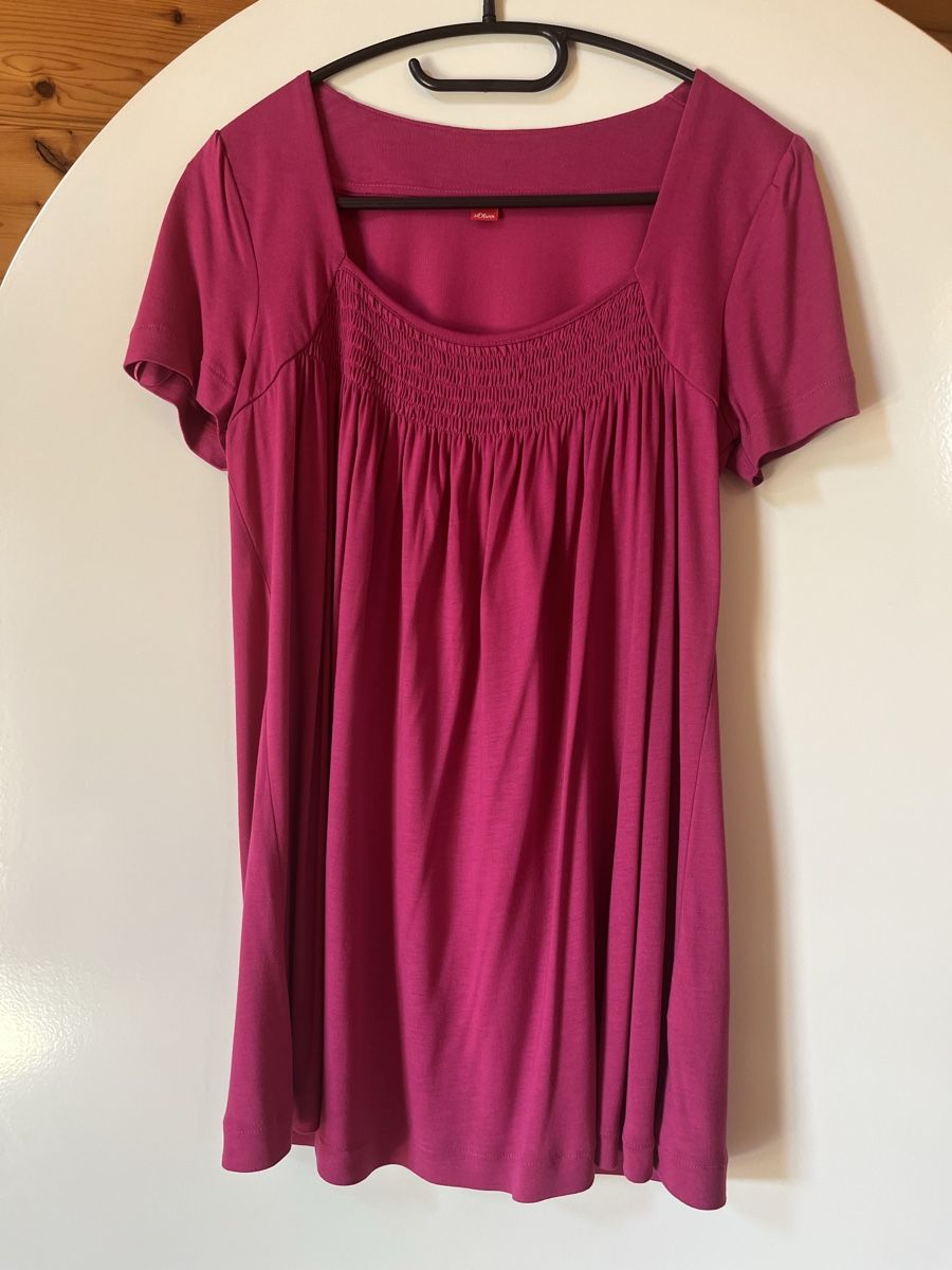 S.Oliver Tuniche: s.Oliver / Tunika / Kleid / Pink / M – Usato da Hünibach venduto da s.leptir 1