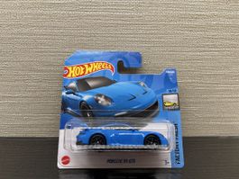 Hot Wheels Porsche 911 GT3 blau, neu in Originalverpackung!