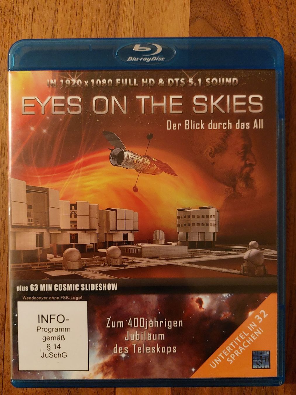 Alle DVDs: Blu Ray - Eyes on the Skies – Gebraucht aus Rheinfelden von FilmAuktion