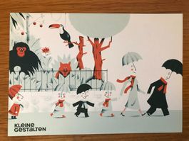 Postkarte Kleine Gestalten
