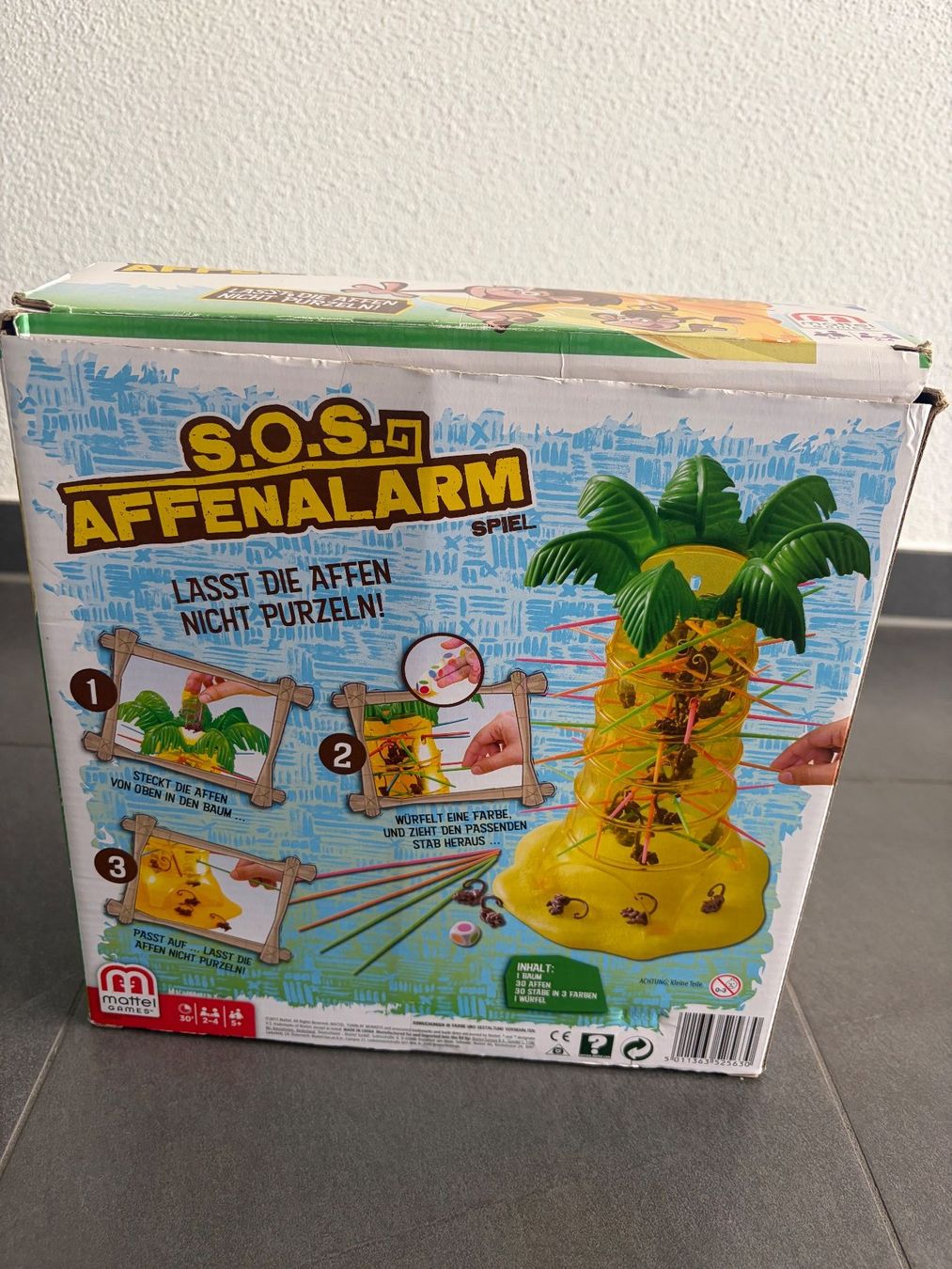 Mattel Giochi: S.O.S. Affenalarm Kinderspiel – Usato da Beinwil am See venduto da den_p9db 1