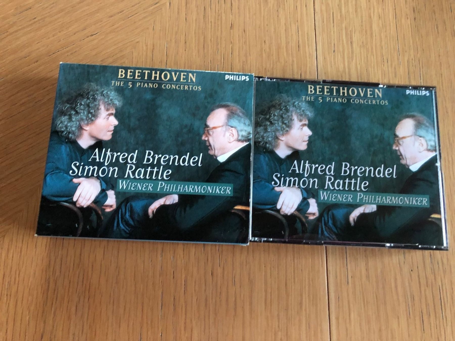 CD: Beethoven: Die 5 Klavierkonzerte, Brendel, Rattle – Usato da Schübelbach venduto da Dolly990_2 1