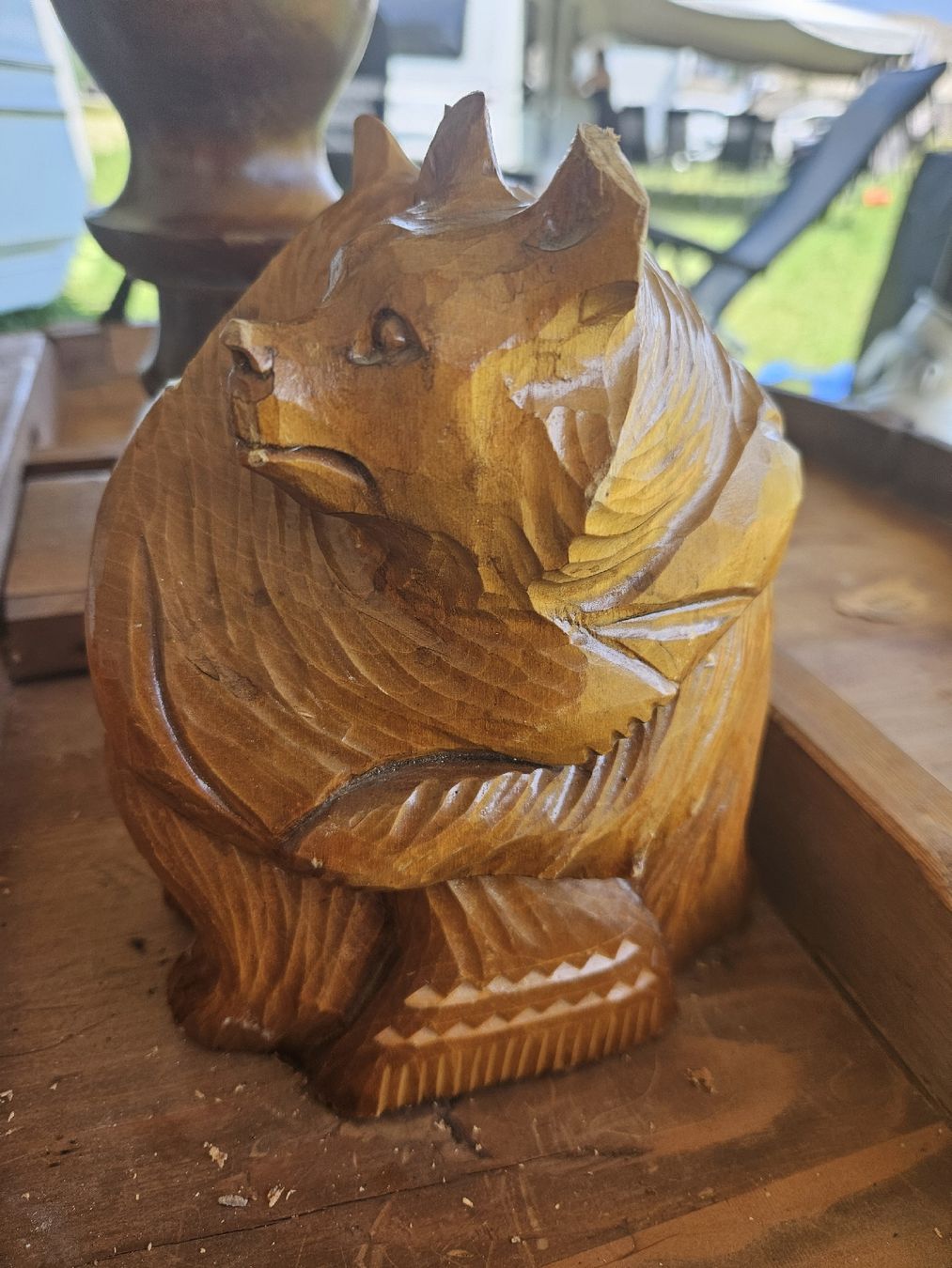 Statuette: Brienzer Bär Holz  – Usato da Adlikon b.Regensdorf venduto da kuka02