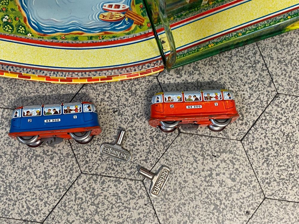 Jouet En Tôle Technofix 300 Alpine Express – Vintage, état D'occasion