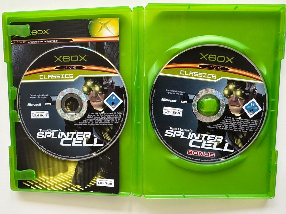 Tom Clancy's Splinter Cell Collection, Xbox Original (Gebraucht) in ...