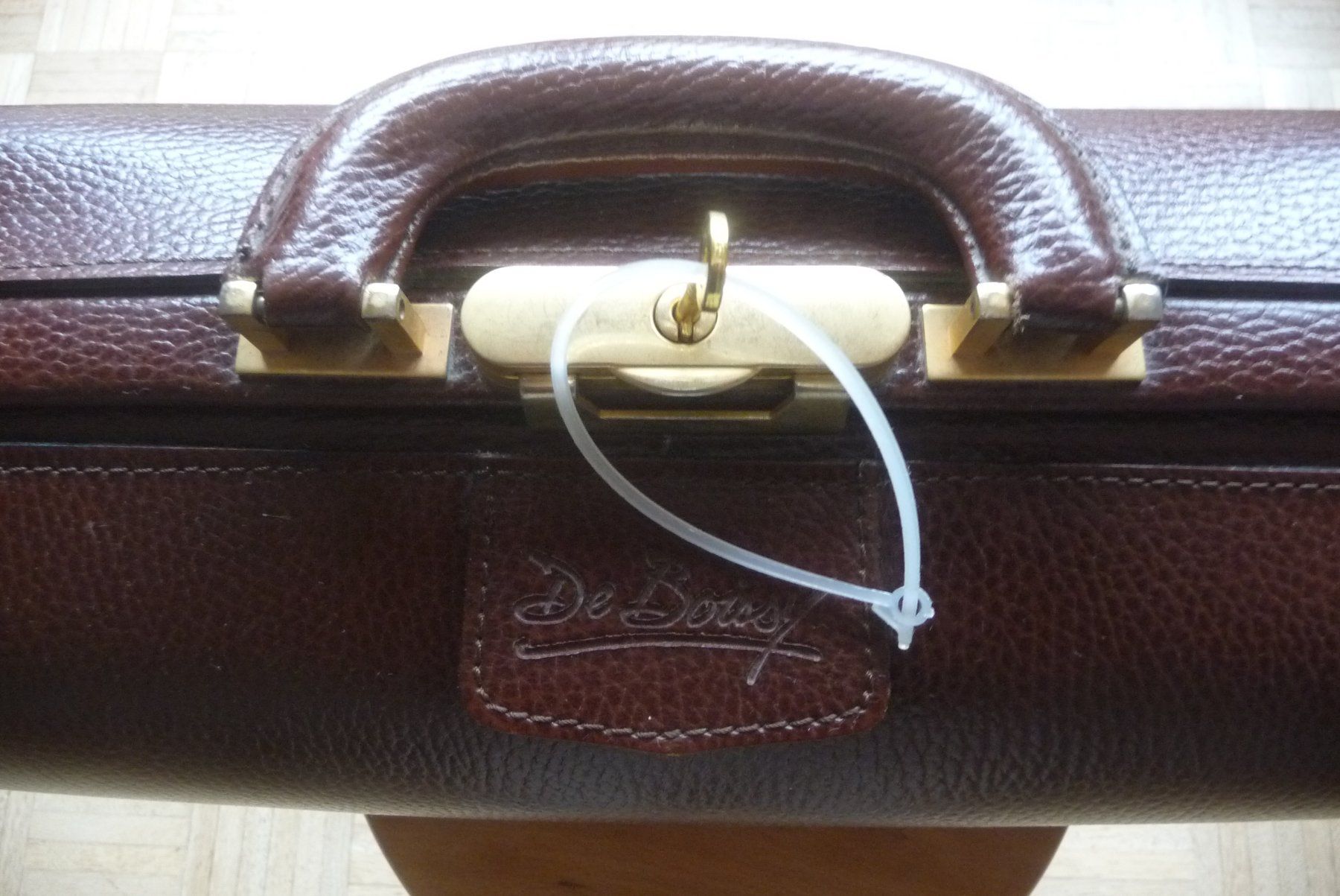 Borse: Alte De Boissy Tasche, Vintage braun – Usato da Zürich venduto da Edje 4