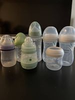 Babyfläschchen-Set zu verkaufen