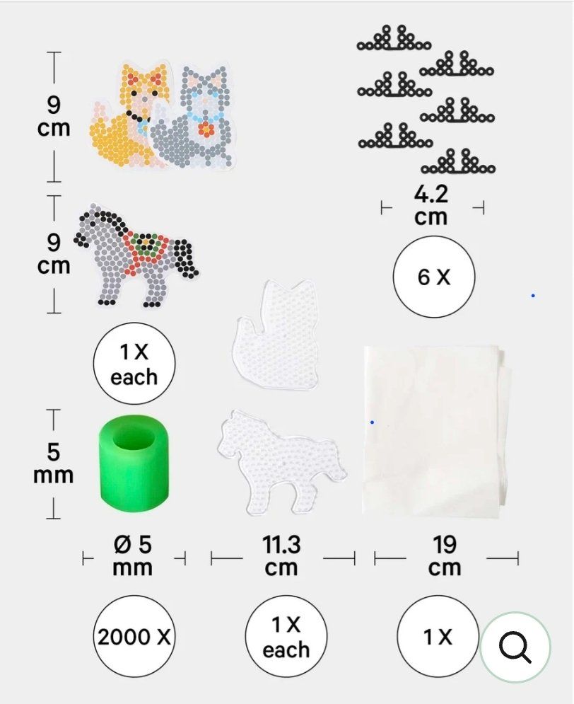 Kit bricolage: I AM Creative Bügelperlen Set Farm mit 2000 Perlen – Nuovo e nell'imballaggio originale da Gossau SG venduto da lad_pwg5 1