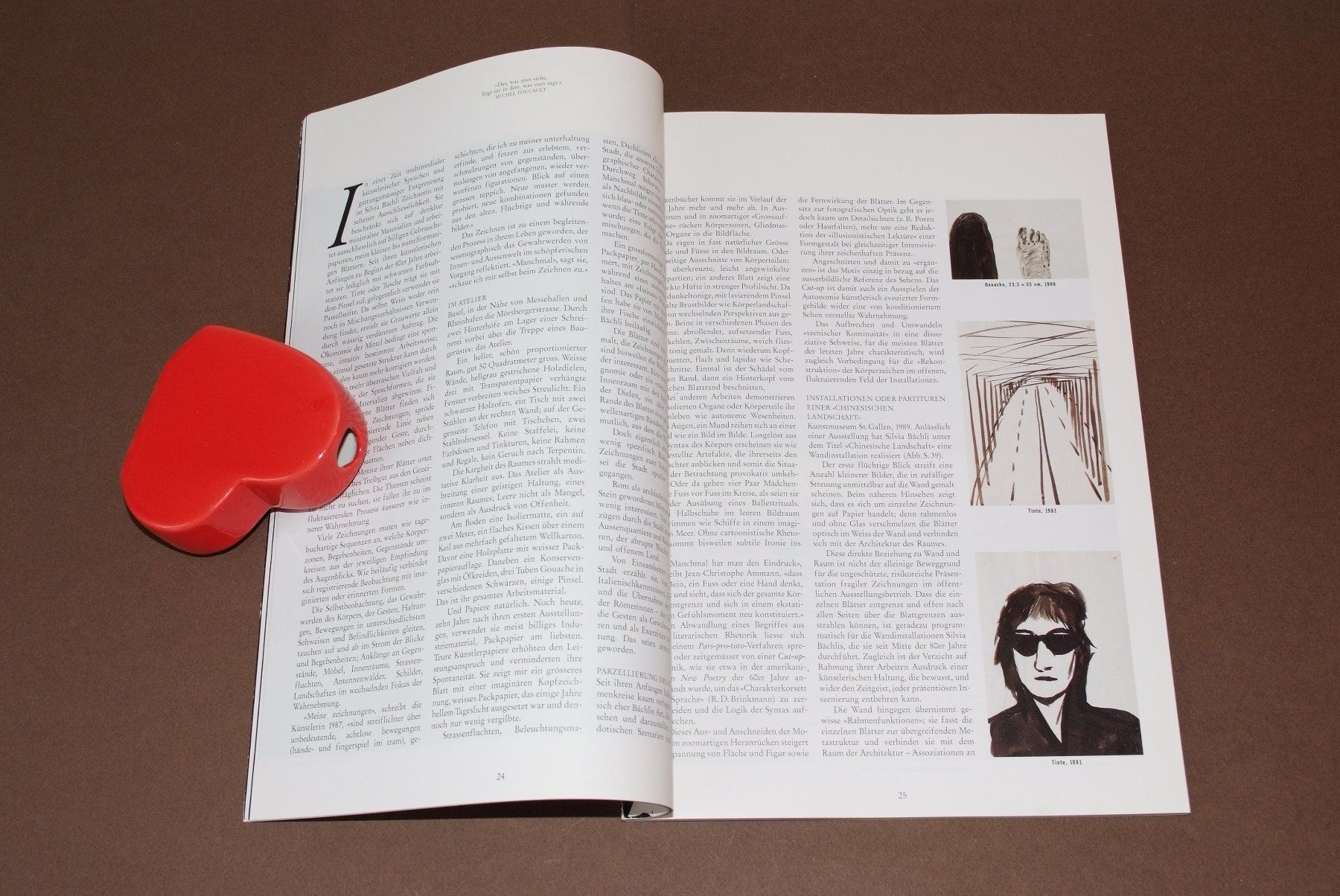 Libri: du Heft; Silva Bächli '91 Kunstzeichen/Zeichenkunst #Gritsch – Usato da Aarau venduto da Pearlz 2
