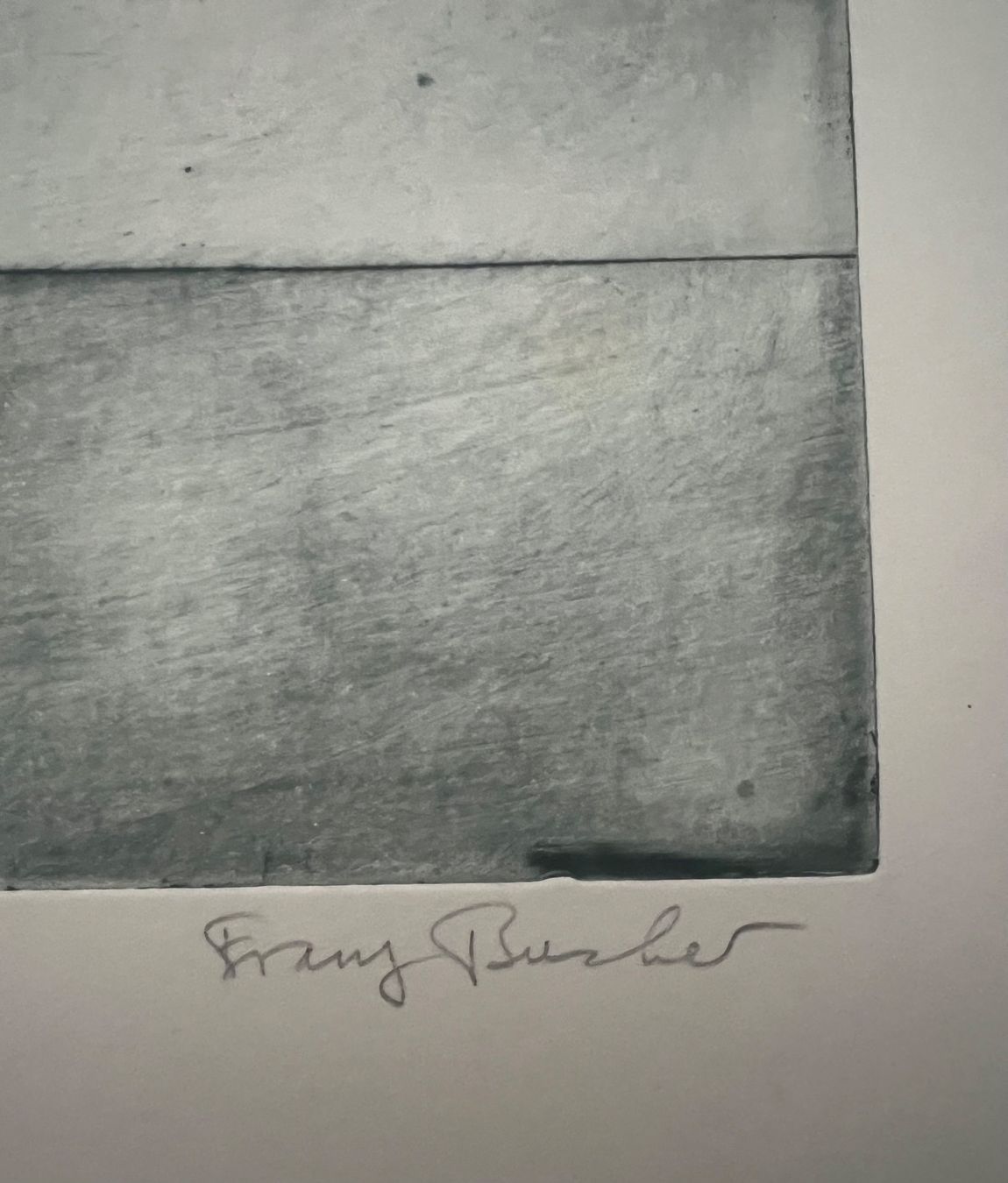 Grafica & Litografie: Franz Bucher, handsigniert und nummeriert – Usato da Rain venduto da Pic-Ass 2