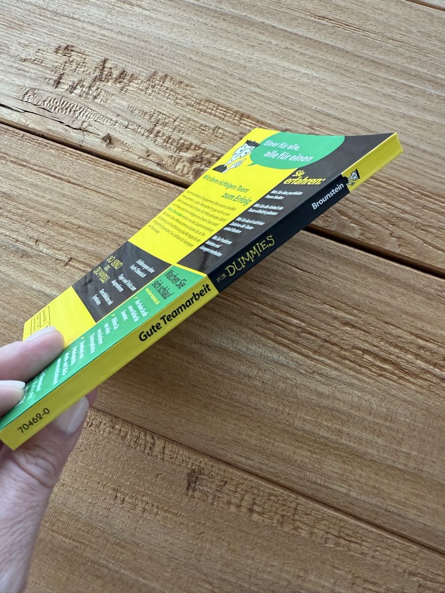 Bücher: Gute Teamarbeit für Dummies - Pocketbuch – Neu (gemäss Beschreibung) aus Rotkreuz von Herbsttraum 2