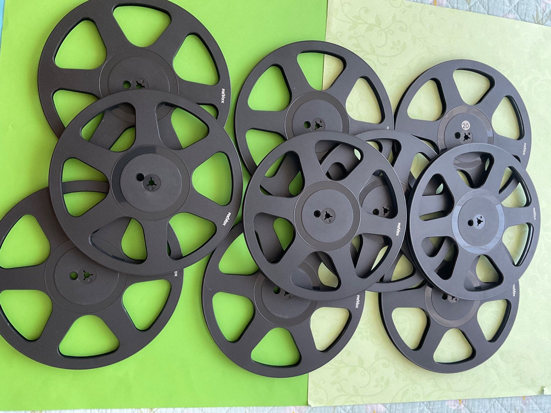 Revox Apparecchi a nastro: 10 ReVox Plastik Spulen – Usato da Langenthal venduto da RronJora