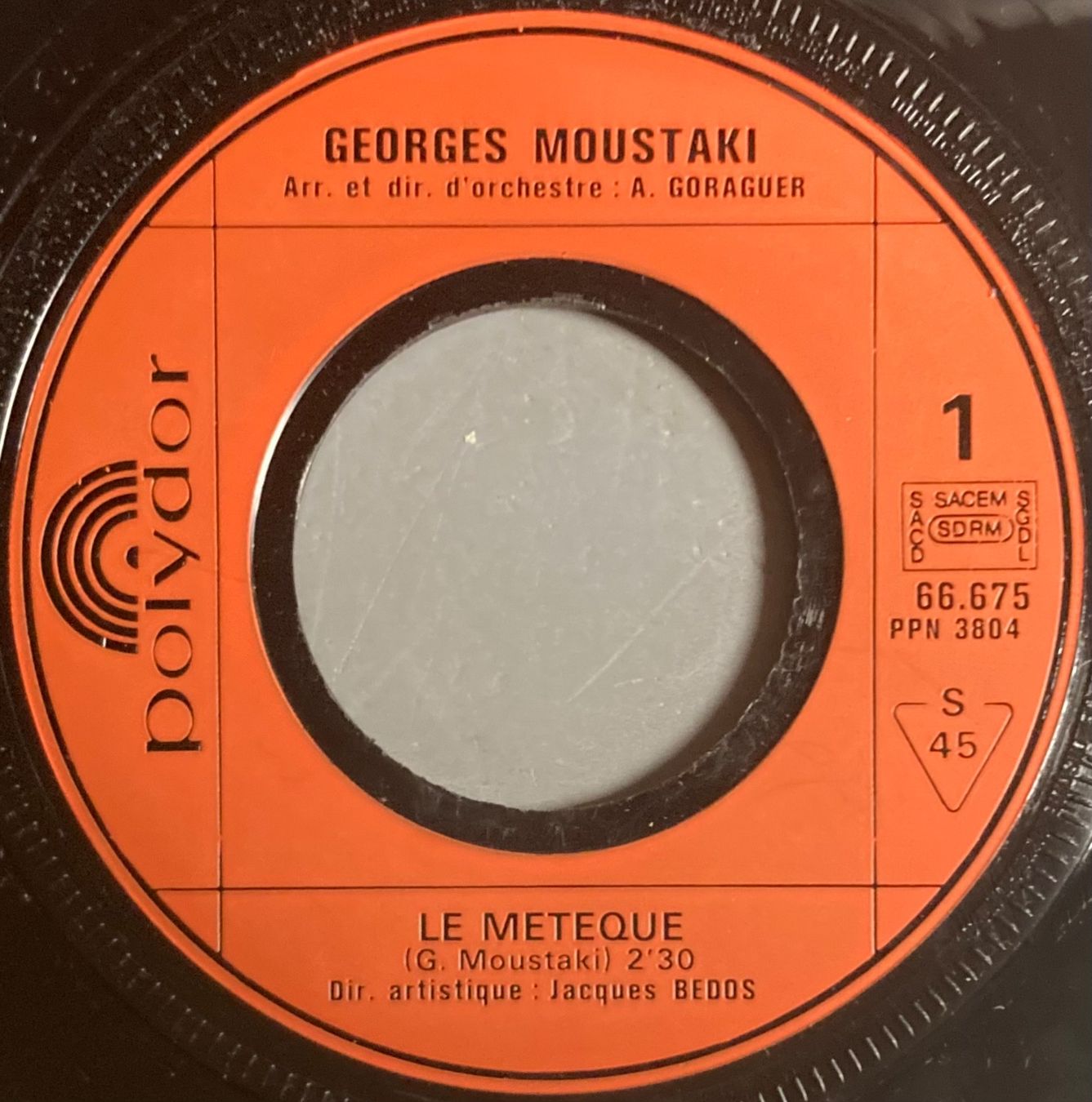 Dischi in vinile: GEORGES MOUSTAKI - LE METEQUE / VOYAGE – Usato da Poliez-Pittet venduto da Newtown-Records 2