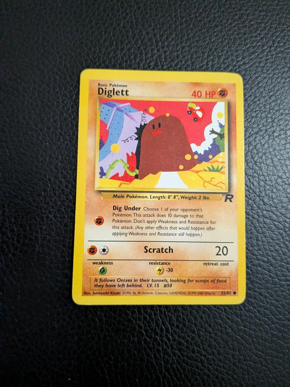 Pokémon Carte collezionabili: Team Rocket Diglett 52/82 Ab 1 – Usato da Paradiso venduto da Pkmn10
