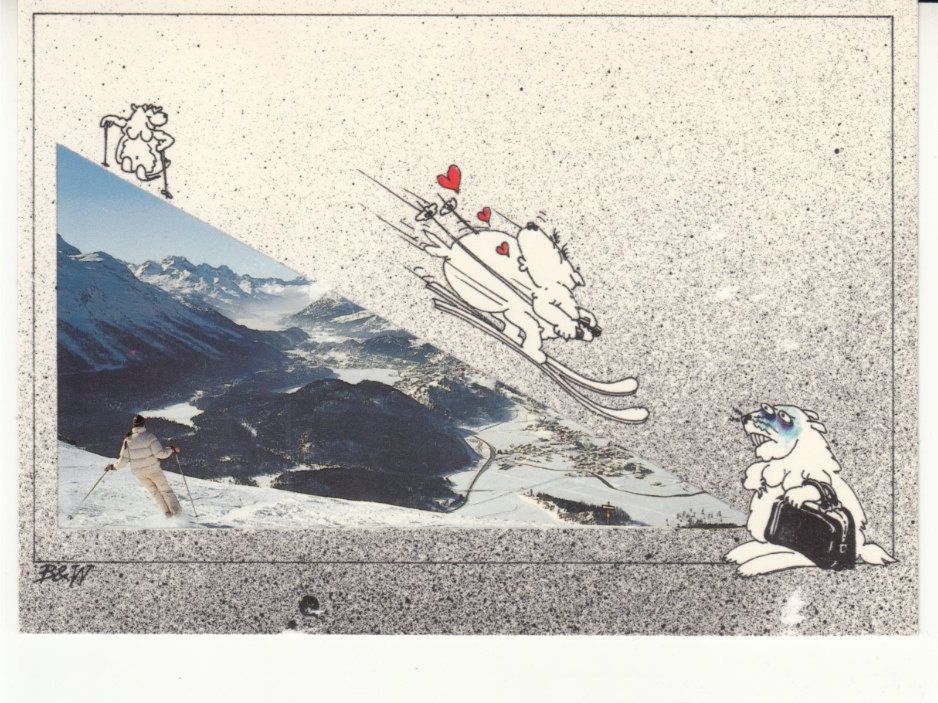 Cartoline postali: Oberengadin 1989 – Usato da Bürglen TG venduto da StampGraf