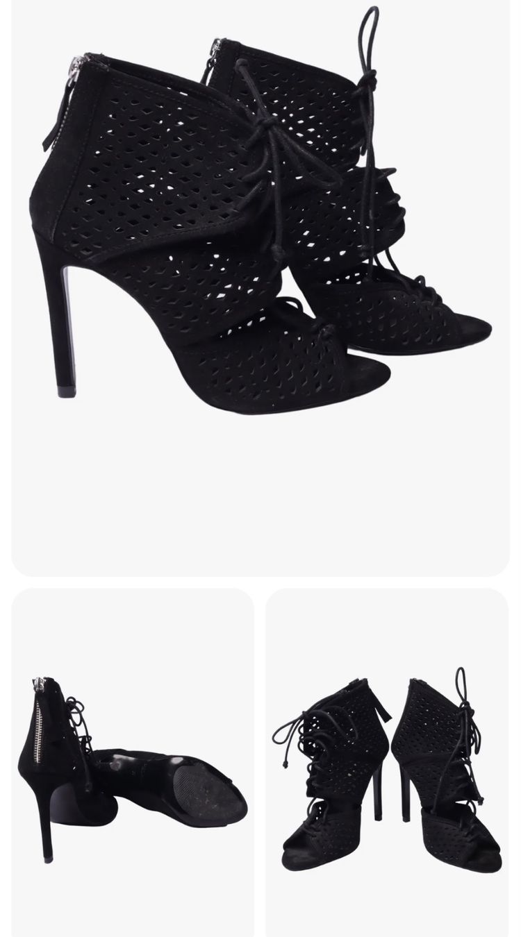 Zara Damenschuhe: ZARA Open Toe High Heel Stiefel / Stiefelette 36 – Gebraucht aus Zürich von Angela_Fashion_Lover 3