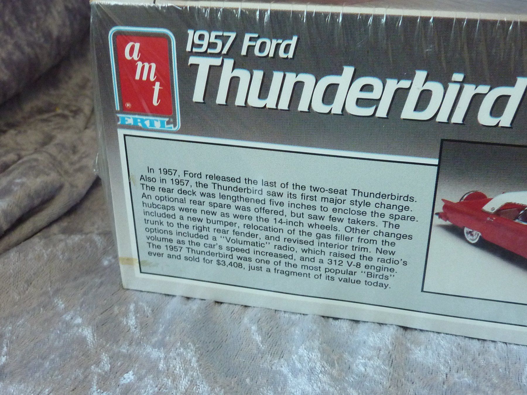 AMT/ERTL Modellini d'auto: Ford Thunderbird Hardtop/ Convertible  1957  1:25 – Nuovo e nell'imballaggio originale da Dürrenäsch venduto da modellautos4you 3
