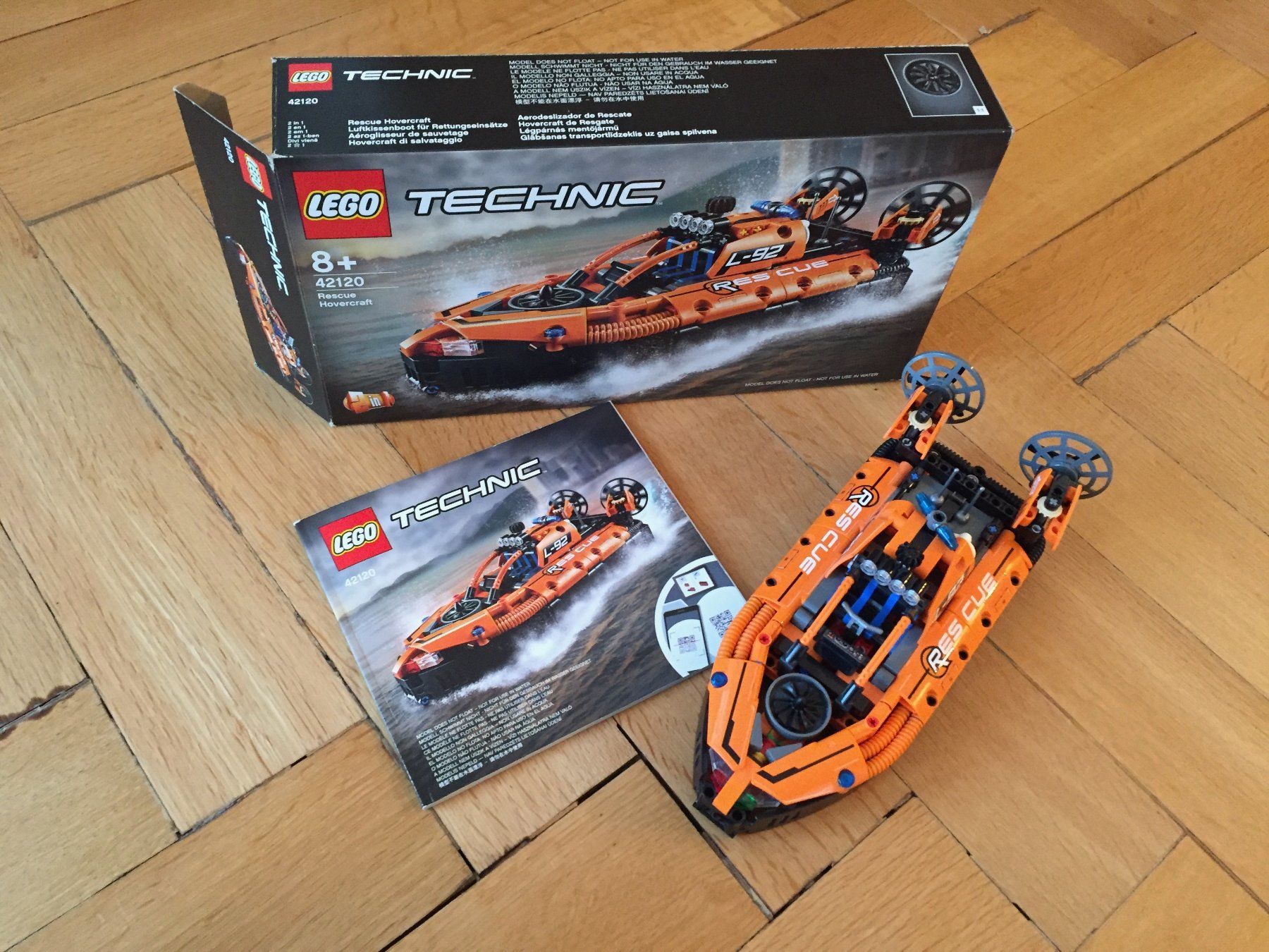 Lego Giocattoli: LEGO Technic 42120 Luftkissenboot - komplett – Usato da Bern venduto da nor_n9d9 2