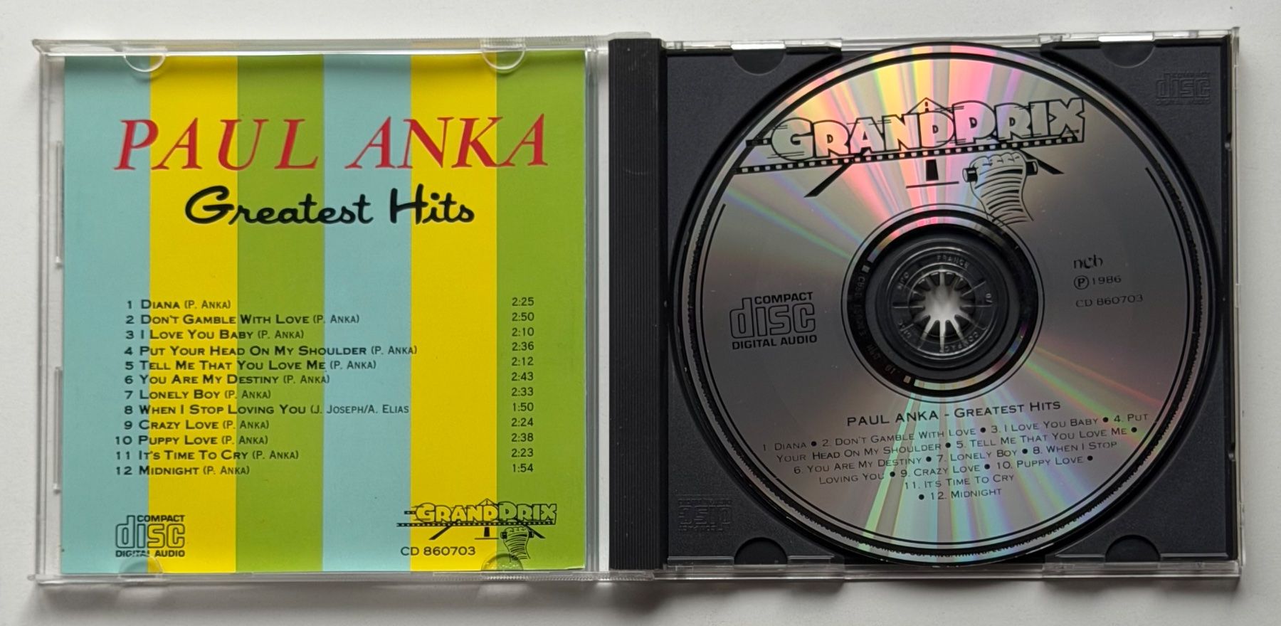 CD: Paul Anka / Greatest Hits – Usato da Näfels venduto da rottabi 2