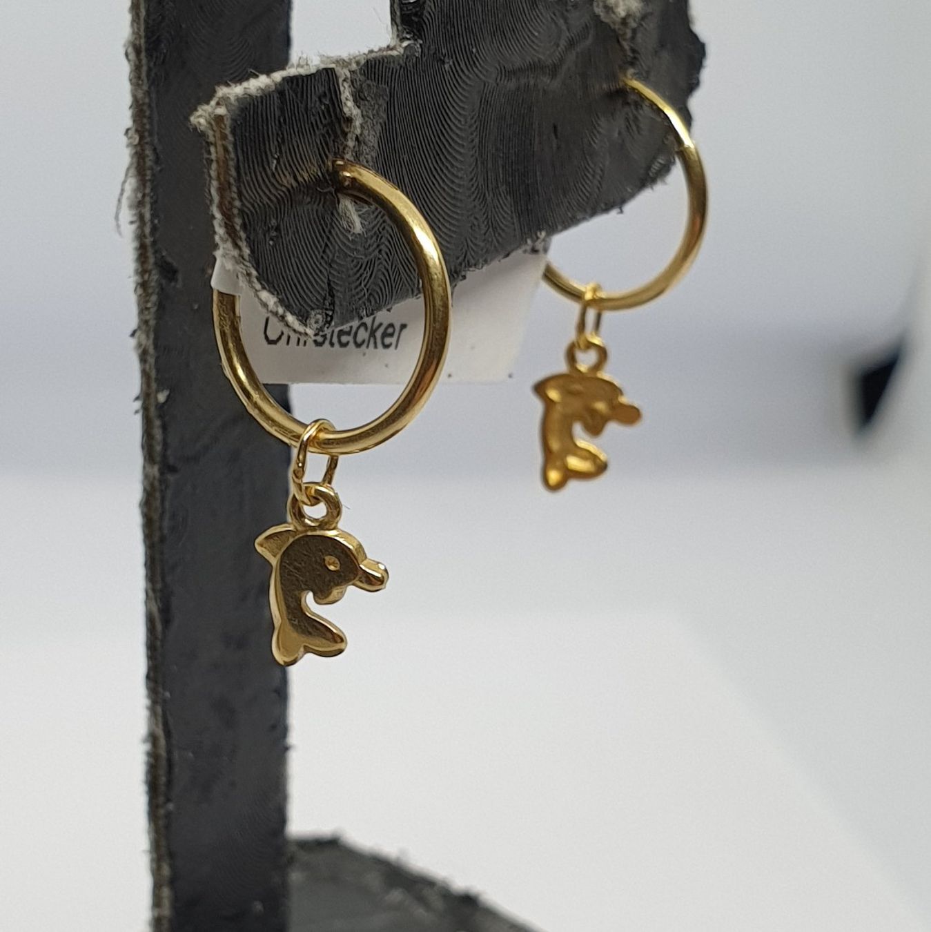 Orecchini pendenti & Orecchini a lobo: Echt 18K Gold - Delfin Ohrring – Usato da Luzern venduto da Goldhaus-Luzern