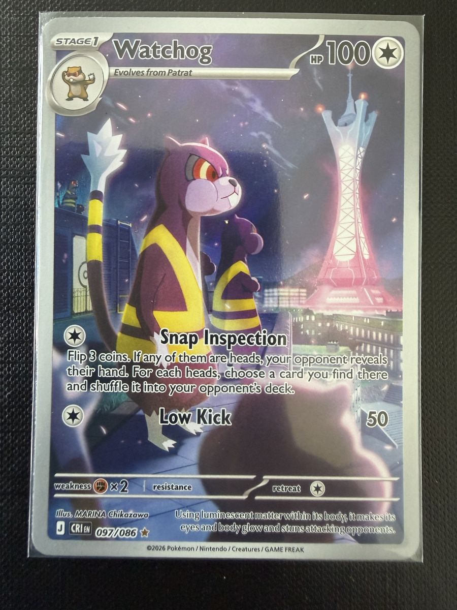 Pokémon Carte collezionabili: Watchdog #097 CRI EN – Nuovo (secondo la descrizione) da Savigny venduto da Matgab94