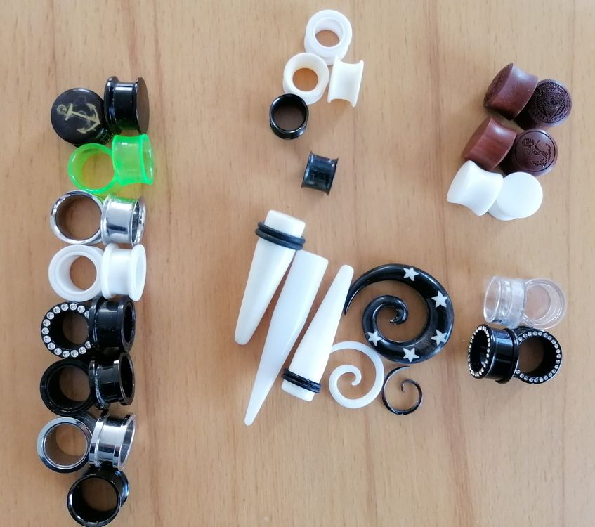 Tunnels 7 bis 15 mm / Plugs Kaufen auf Ricardo
