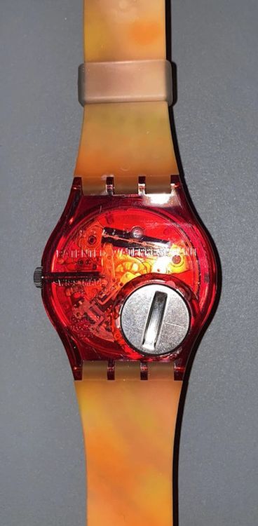 Swatch Montres: ungetragene 1990 Swatch Gent RAVENNA (GR107, Standard) – Neuf (Voir description) à St.Gallen par Clu 5