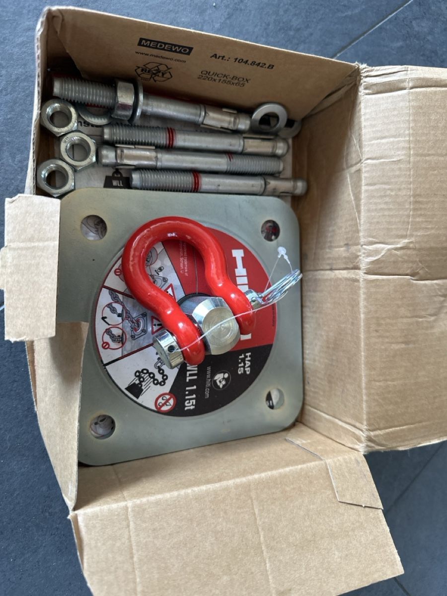 Hilti Alle Werkzeuge: Hilti Hebezeug-Haken – Neu (gemäss Beschreibung) aus Witterswil von Omnipotenz90