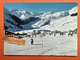 1978 Sedrun / GR, Skilift „Valtgèva und Skiwiese.