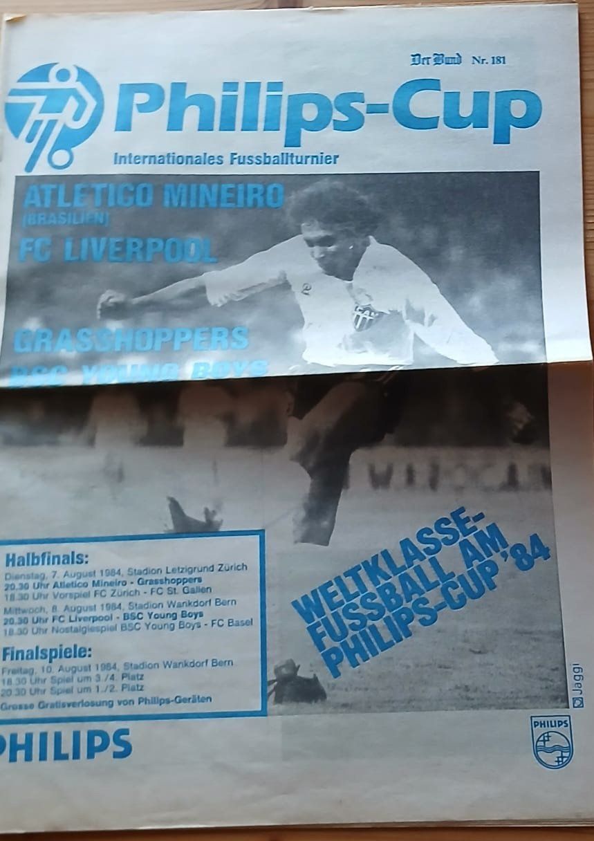 Riviste & Magazine: Programmhefte Philips-Cup 1983-1991 – Usato da Krauchthal venduto da mago371 1