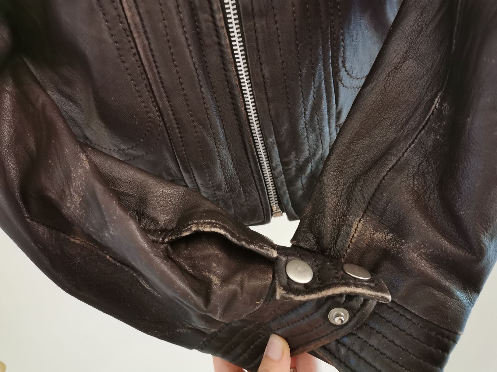 Giacche: Leder Jacke braun Grösse M von TCF – Usato da Stäfa venduto da basidis 3