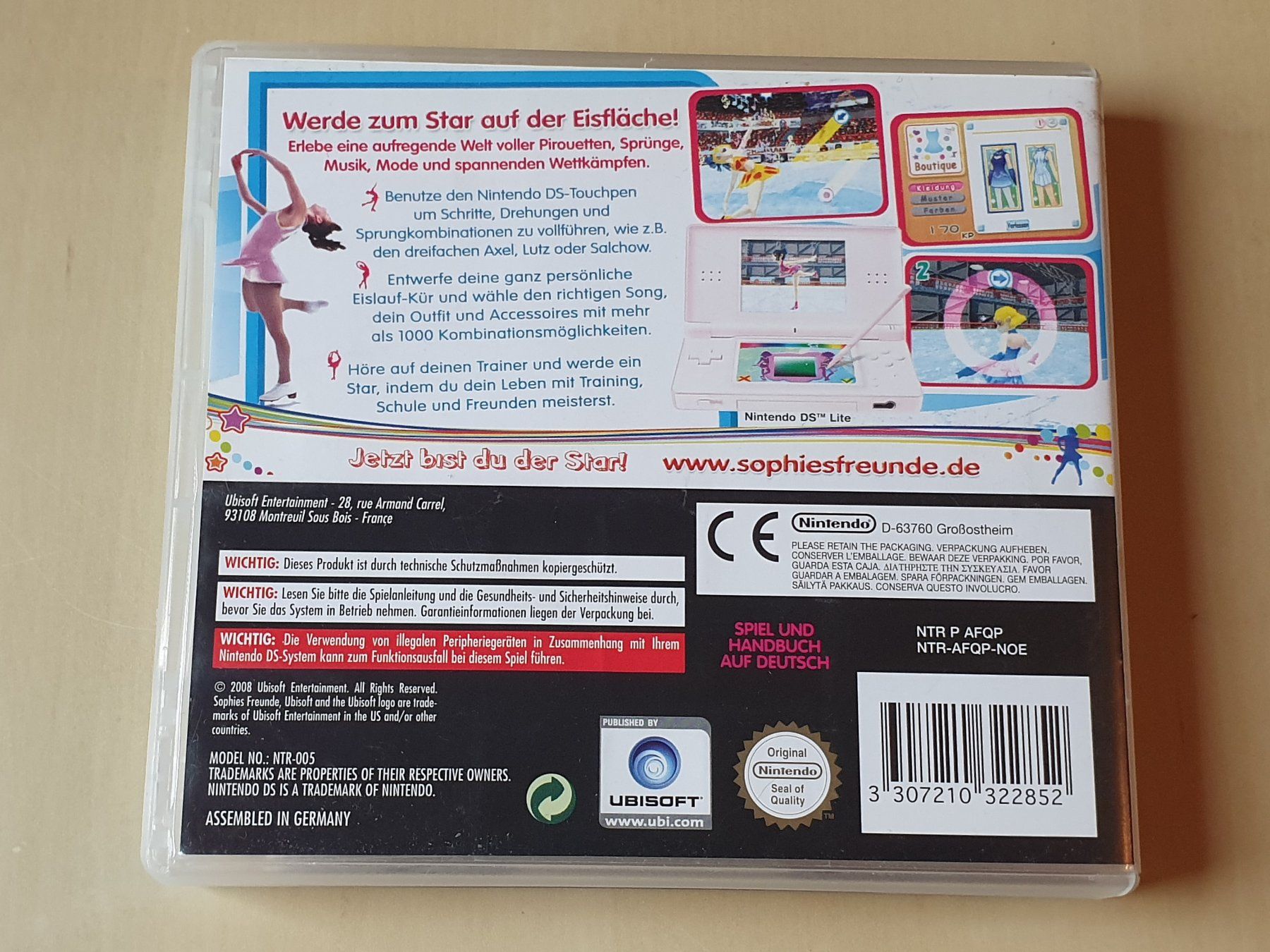 Nintendo Giochi: Sophies Freunde Die Eisprinzessin – Usato da Stansstad venduto da collectorsshop 1