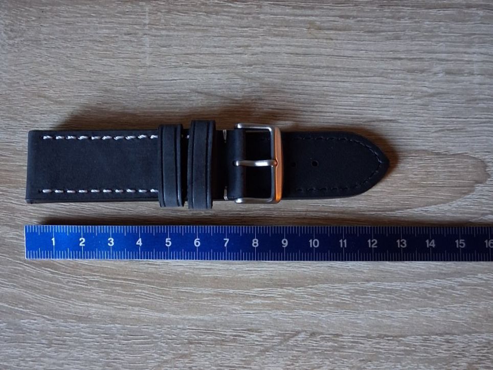 Bracciali & Braccialetti: 24mm Bracelet de montre en cuir – Nuovo (secondo la descrizione) da Biel/Bienne venduto da mod_c76f