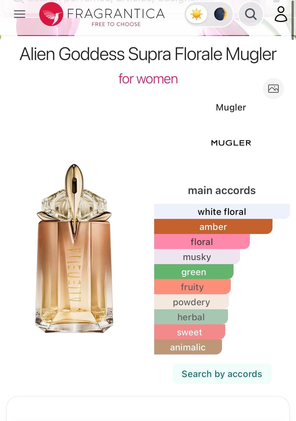 Mugler Profumi & Eau de Toilette: Mugler Alien Goddess Supra Florale EDP Duftprobe 2ML – Usato da Zürich venduto da deruja 4