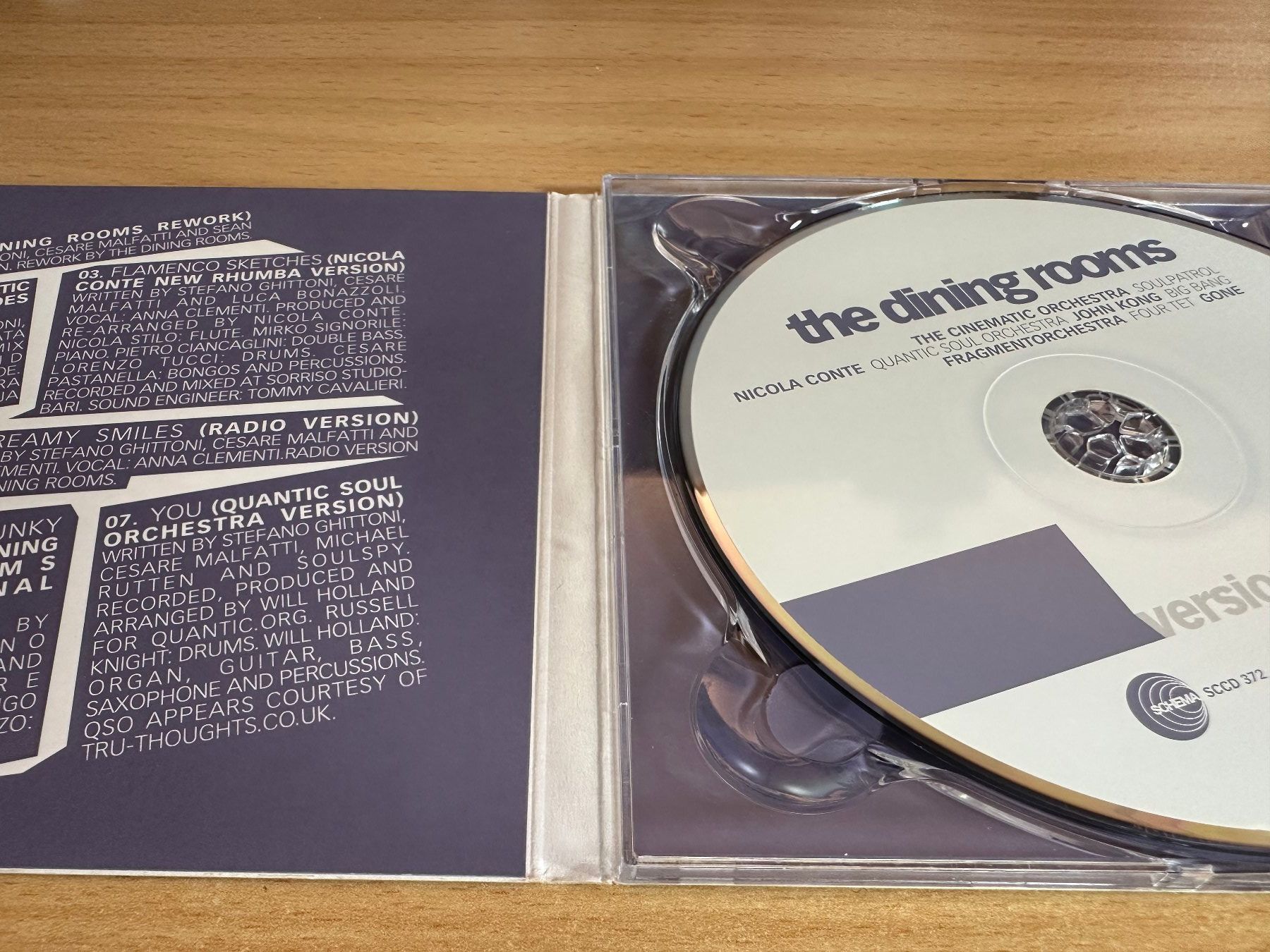 CD: The Dining Rooms – Versioni Particolari – Usato da Rikon im Tösstal venduto da Alpenmutz 2