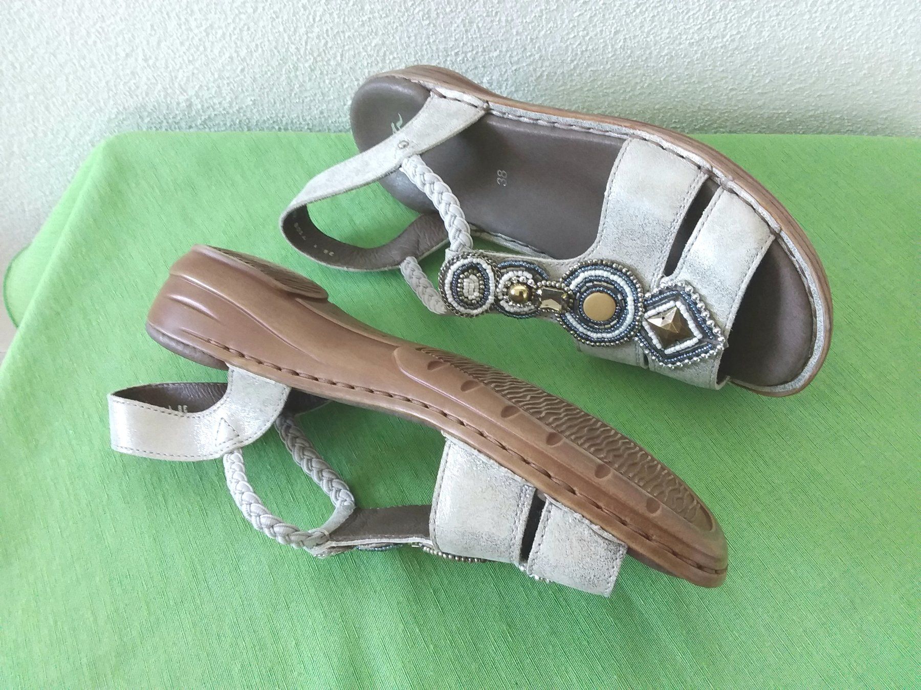 Ara Scarpe da donna: ARA Leder Sandalen, Gr 38 – Usato da Uitikon Waldegg venduto da Risibisi7 2