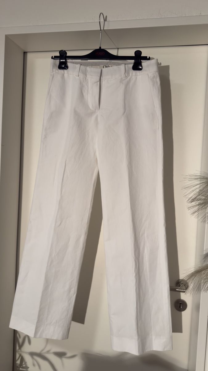 Chloé Pantalons: Chloe white trousers size 36 – D'occasion à Wallisellen par kri_l758