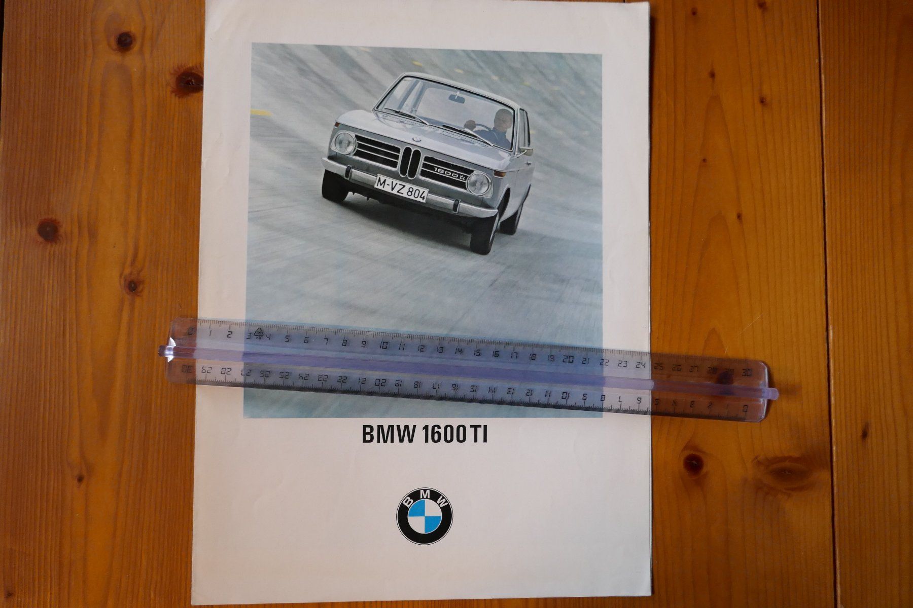 BMW Documenti: BMW 1600 TI  Originalprospekt – Usato da Madiswil venduto da ML911