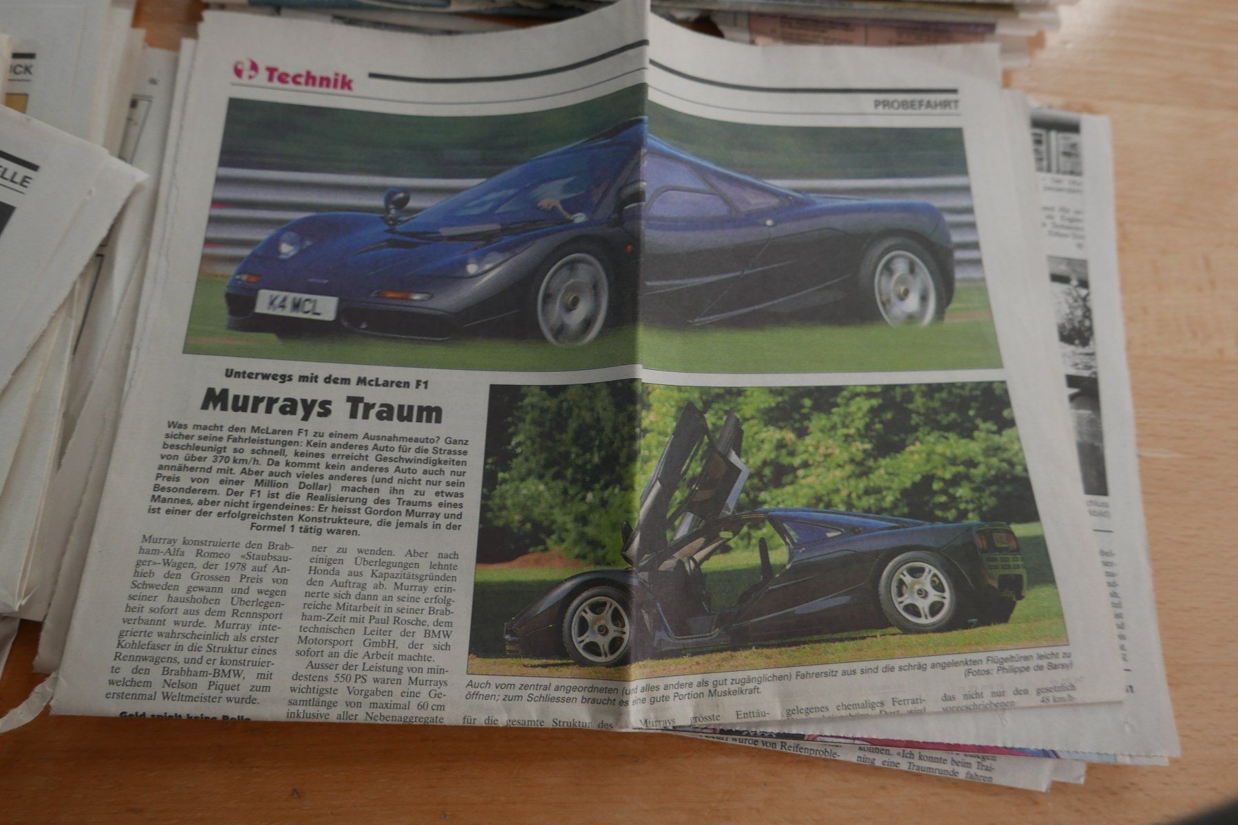 Riviste & Magazine: Zeitschriftenartikel Auto Technik mit Bildern – Usato da Rotkreuz venduto da nigal 2