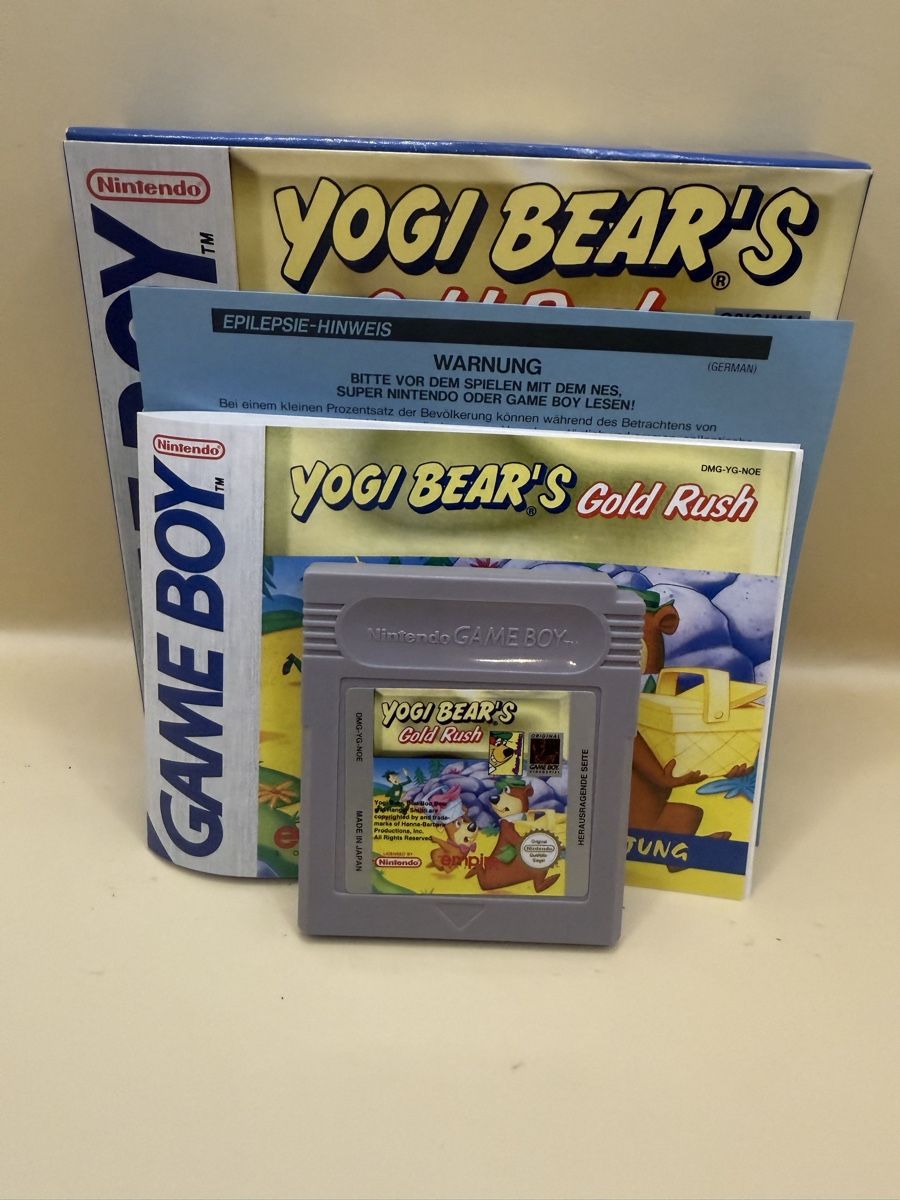 Nintendo Giochi: Game Boy Yogi Bear's Gold Rush NOE  – Usato da Genève venduto da sho_67qj 8