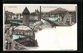 Litho Luzern, Blick auf den Pilatus, Was