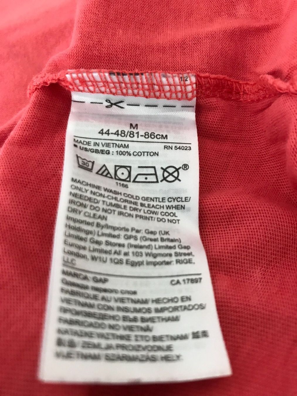 Gap T-shirt: T-Shirt - GAP - Grösse M – Usato da Oberuzwil venduto da jabano 3