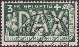 1945, Nr.272 PAX (Krokusfeld), von BASEL, Kat: 80.-