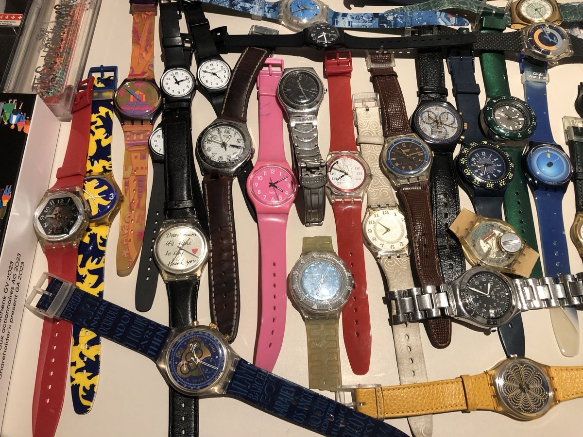 Swatch Uhren: 103 x SWATCH - alles dabei – Gebraucht aus Lufingen von Rac0 3