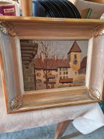 Galerie Dobiasschofsky, kleines Bild Dorfkirche 1921guter Zu