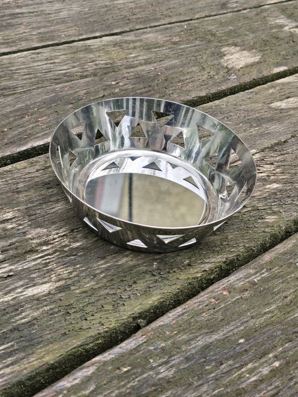 Behälter & Ähnliches: Metall: ALESSI Obst-/Brotkorb Edelstahl – Gebraucht aus Romanshorn von Rachacha 1
