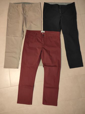 Gr 27 kurz.3x Baumwollhosen Herrenhose
