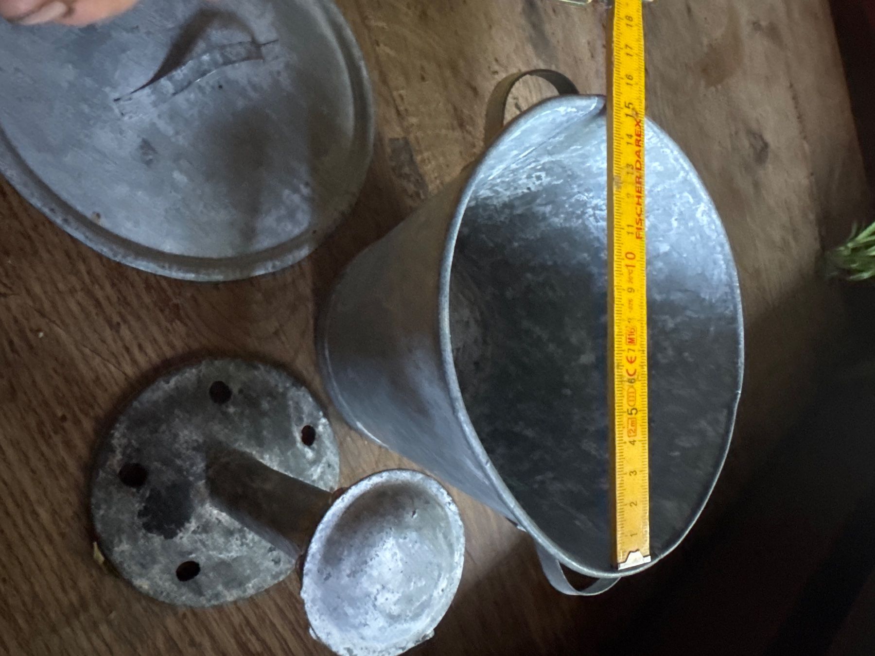 Spielzeuge: Ancienne Lessiveuse zinc jouet enfant – Gebraucht aus Lajoux JU von Briard0 4
