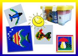 Mosaik-Steckspiel, Konstruktionsspielzeug